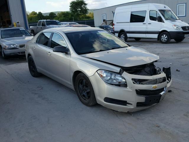 1G1ZA5EB1AF281423 - 2010 CHEVROLET MALIBU LS 金色 照片 1
