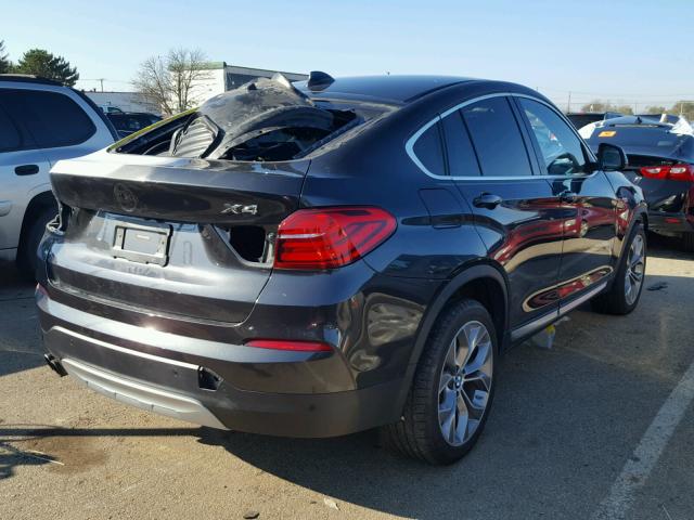 5UXXW5C56F0E87300 - 2015 BMW X4 XDRIVE3 GRAY photo 4