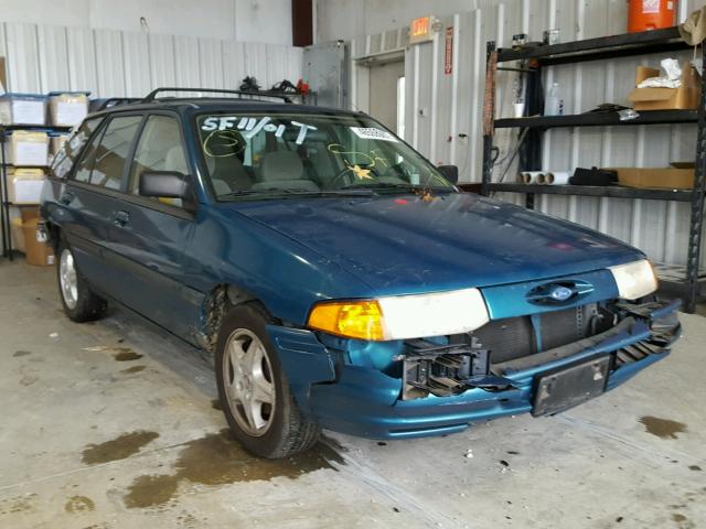 1FARP15J9RW186406 - 1994 FORD ESCORT LX TEAL photo 1