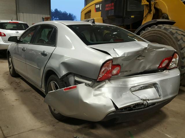 1G1ZC5EU0CF101296 - 2012 CHEVROLET MALIBU 1LT 灰色 照片 3