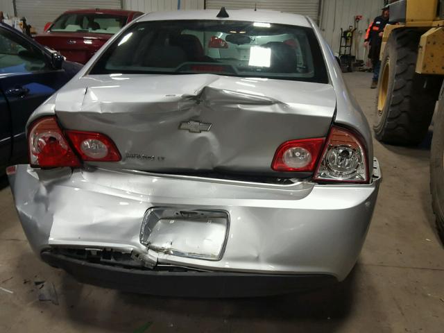 1G1ZC5EU0CF101296 - 2012 CHEVROLET MALIBU 1LT 灰色 照片 9