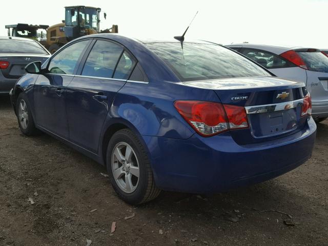 1G1PC5SB5D7182544 - 2013 CHEVROLET CRUZE LT BLUE photo 3