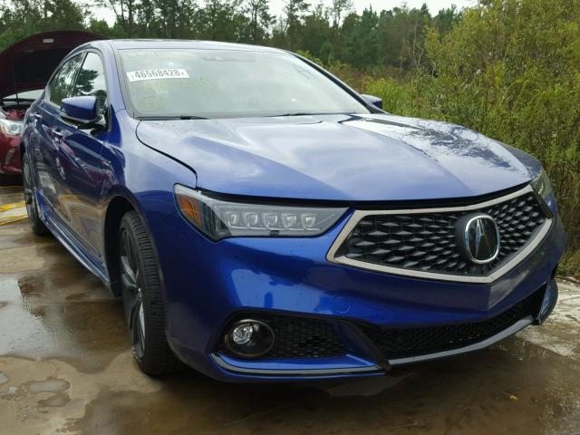 19UUB2F6XJA000314 - 2018 ACURA TLX TECH+A ლურჯი ფოტო 1