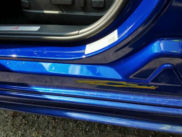 19UUB2F6XJA000314 - 2018 ACURA TLX TECH+A ლურჯი ფოტო 9