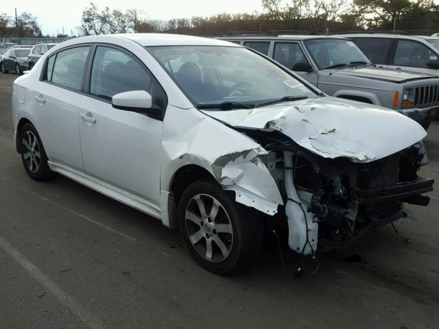 3N1AB6AP0BL719352 - 2011 NISSAN SENTRA 2.0 WHITE photo 1