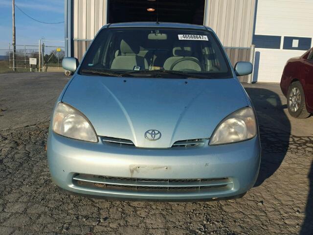 JT2BK12U420052218 - 2002 TOYOTA PRIUS BLUE photo 9