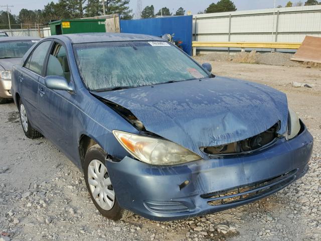 4T1BE32KX4U797135 - 2004 TOYOTA CAMRY LE BLUE photo 1