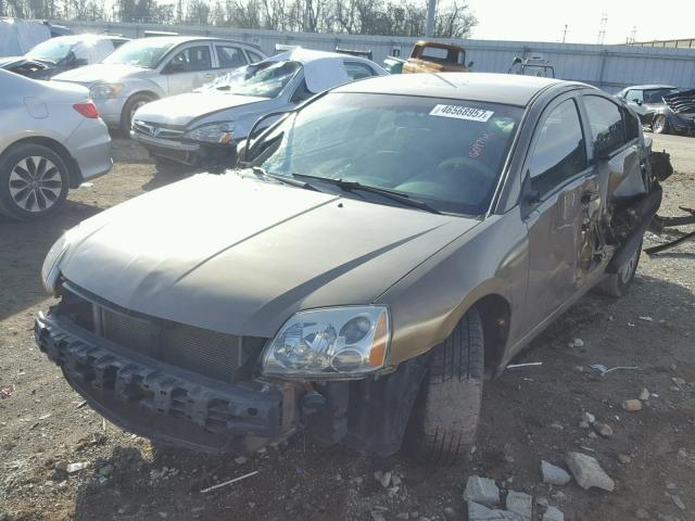 4A3AB36F09E020015 - 2009 MITSUBISHI GALANT ES BROWN photo 2