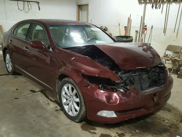 JTHCL46F595003711 - 2009 LEXUS LS 460 RED photo 1