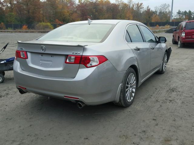 JH4CU26619C026898 - 2009 ACURA TSX SILVER photo 4