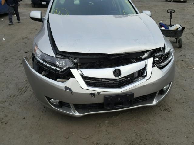 JH4CU26619C026898 - 2009 ACURA TSX SILVER photo 9