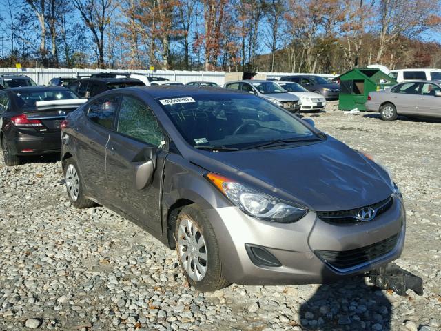 5NPDH4AE3CH149537 - 2012 HYUNDAI ELANTRA GL TAN photo 1