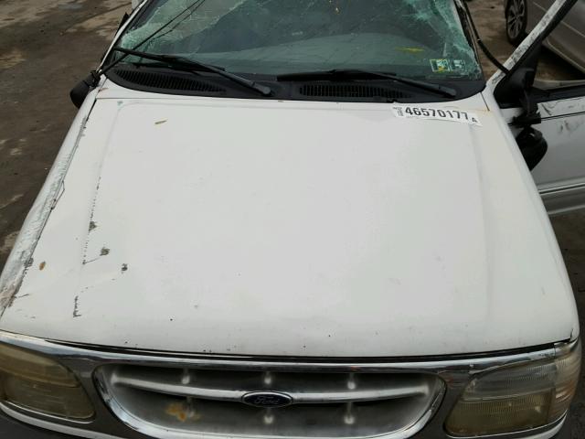 1FMZU34E7WUB60005 - 1998 FORD EXPLORER WHITE photo 7