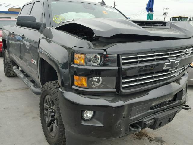 1GC1KWEY1HF226346 - 2017 CHEVROLET SILVERADO BLACK photo 1