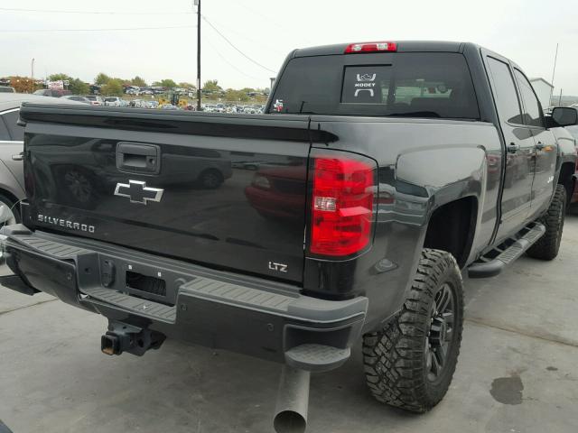 1GC1KWEY1HF226346 - 2017 CHEVROLET SILVERADO BLACK photo 4