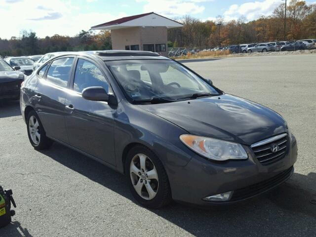 KMHDU46D77U096053 - 2007 HYUNDAI ELANTRA GL GRAY photo 1