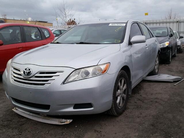 4T1BE46K87U146249 - 2007 TOYOTA CAMRY NEW SILVER photo 2
