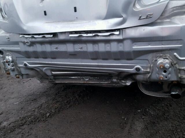 4T1BE46K87U146249 - 2007 TOYOTA CAMRY NEW SILVER photo 9