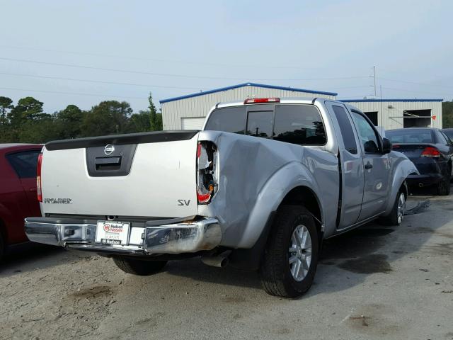 1N6BD0CT9HN766193 - 2017 NISSAN FRONTIER S SILVER photo 4