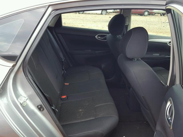 3N1AB7APXEY241616 - 2014 NISSAN SENTRA S SILVER photo 6