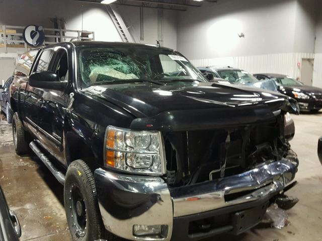 1GC4KYBG0AF150421 - 2010 CHEVROLET SILVERADO BLACK photo 1