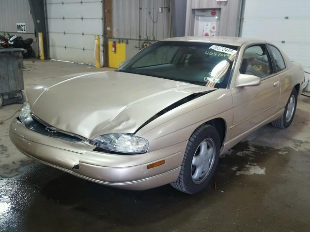 2G1WW12M8X9246057 - 1999 CHEVROLET MONTE CARL თაფლისფერი ფოტო 2