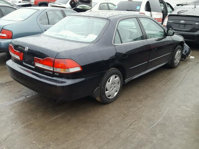 1HGCG16432A050978 - 2002 HONDA ACCORD LX BLACK photo 4