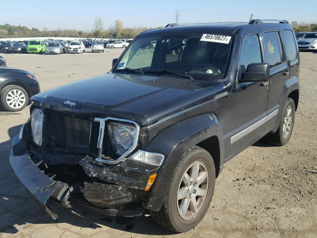 1J4PN5GK0AW129983 - 2010 JEEP LIBERTY LI BLACK photo 2