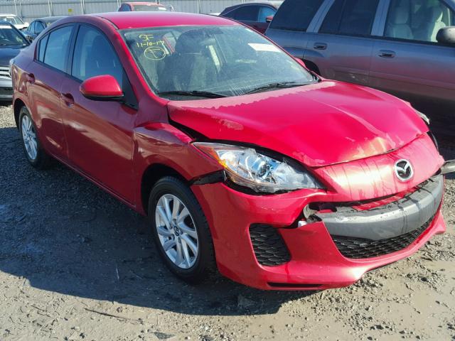 JM1BL1V71D1708494 - 2013 MAZDA 3 I RED photo 1