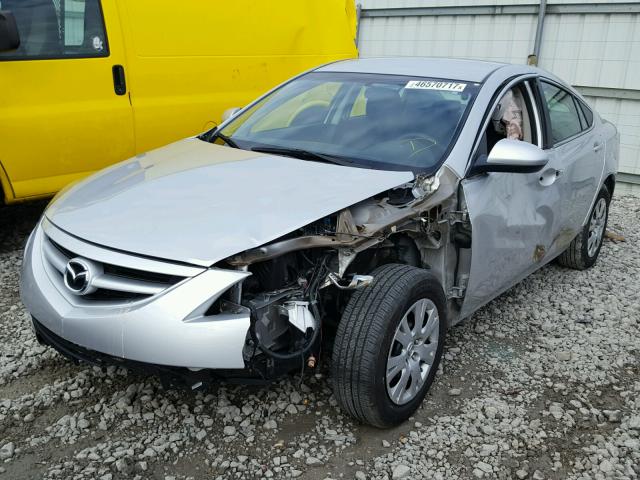 1YVHZ8BH3C5M21691 - 2012 MAZDA 6 I SILVER photo 2