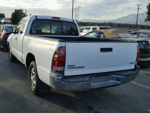 5TETX22NX6Z311893 - 2006 TOYOTA TACOMA ACC WHITE photo 3