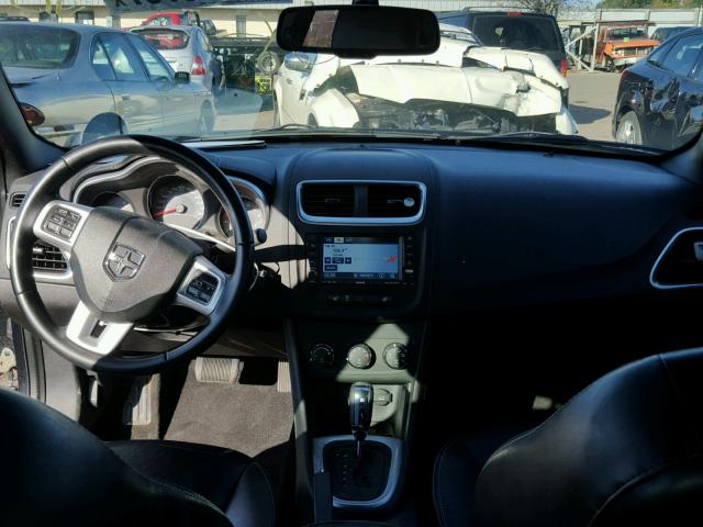 1B3BD2FG2BN546352 - 2011 DODGE AVENGER LU BLUE photo 9