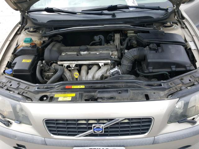 YV1RS61R922164298 - 2002 VOLVO S60 GOLD photo 7