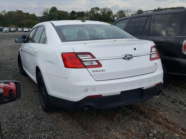 1FAHP2MK9HG113508 - 2017 FORD TAURUS POL WHITE photo 3