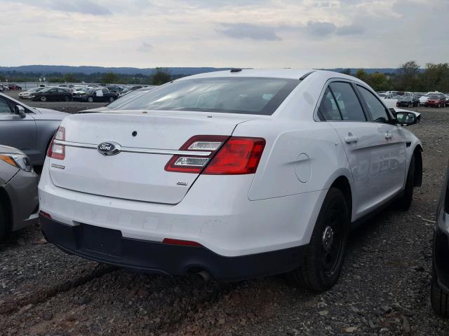 1FAHP2MK9HG113508 - 2017 FORD TAURUS POL WHITE photo 4