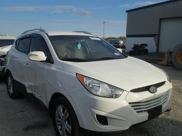 KM8JU3AC2CU509504 - 2012 HYUNDAI TUCSON GLS WHITE photo 1