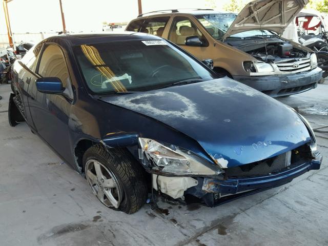 1HGCM726X3A035673 - 2003 HONDA ACCORD EX BLUE photo 1