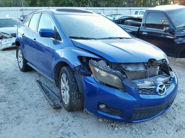 JM3ER293970135452 - 2007 MAZDA CX-7 BLUE photo 1