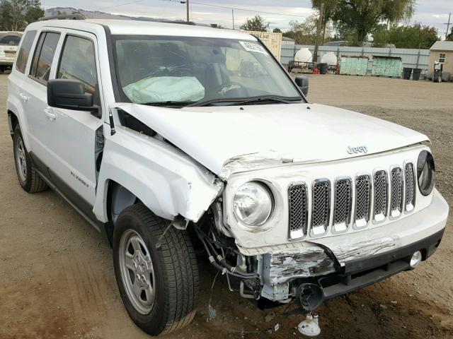 1C4NJPBA5FD285250 - 2015 JEEP PATRIOT SP WHITE photo 1