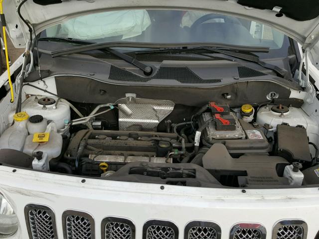 1C4NJPBA5FD285250 - 2015 JEEP PATRIOT SP WHITE photo 7