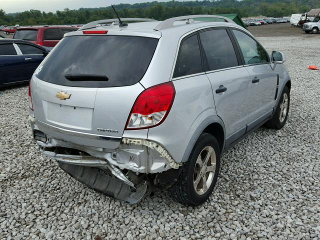 3GNAL2EK3CS574064 - 2012 CHEVROLET CAPTIVA SP SILVER photo 4