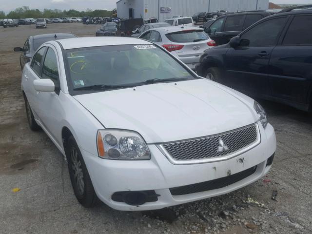 4A32B2FF4CE022792 - 2012 MITSUBISHI GALANT FE WHITE photo 1