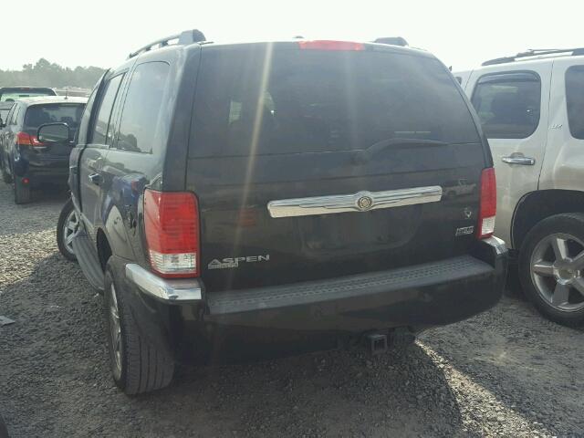 1A8HX58248F120449 - 2008 CHRYSLER ASPEN LIMI BLACK photo 3