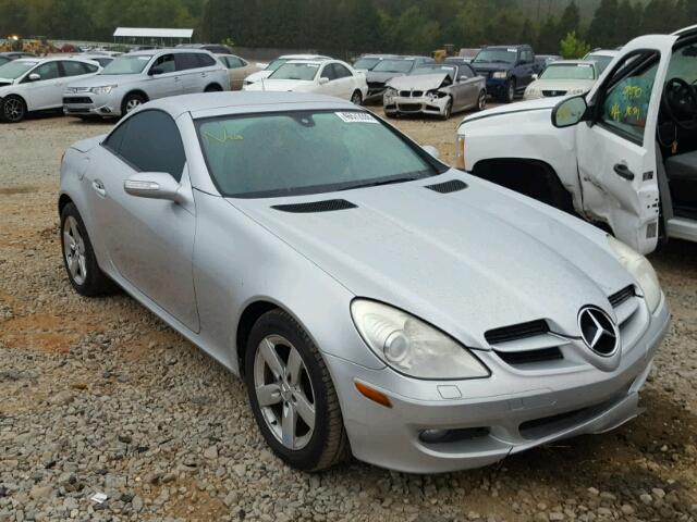 WDBWK54F77F142920 - 2007 MERCEDES-BENZ SLK 280 SILVER photo 1