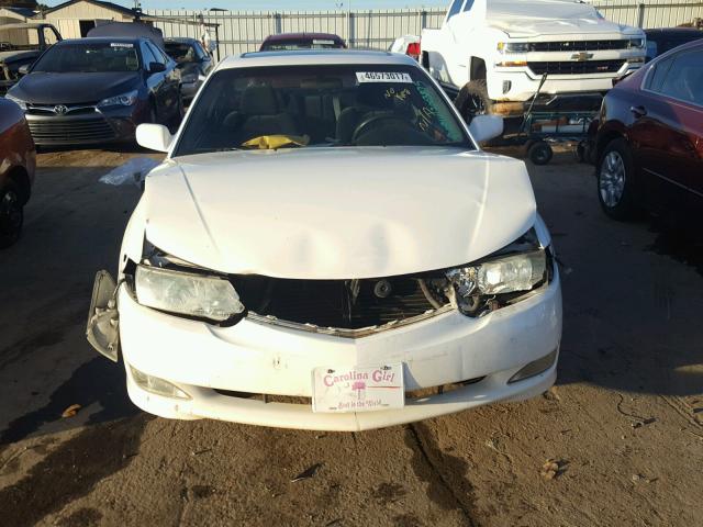 2T1CE22P23C021222 - 2003 TOYOTA CAMRY SOLA WHITE photo 7