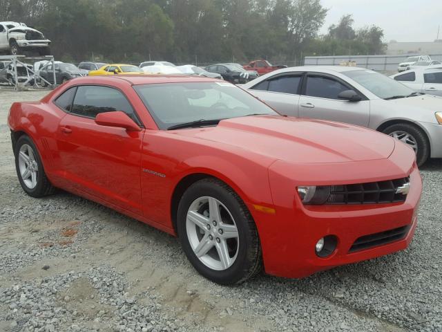 2G1FB1ED2B9151512 - 2011 CHEVROLET CAMARO LT RED photo 1