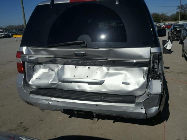 1FMJU1JT5FEF32956 - 2015 FORD EXPEDITION SILVER photo 9