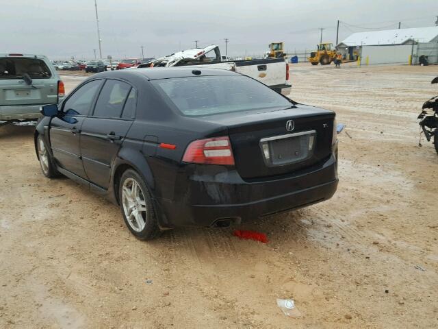 19UUA66268A049883 - 2008 ACURA TL BLACK photo 3