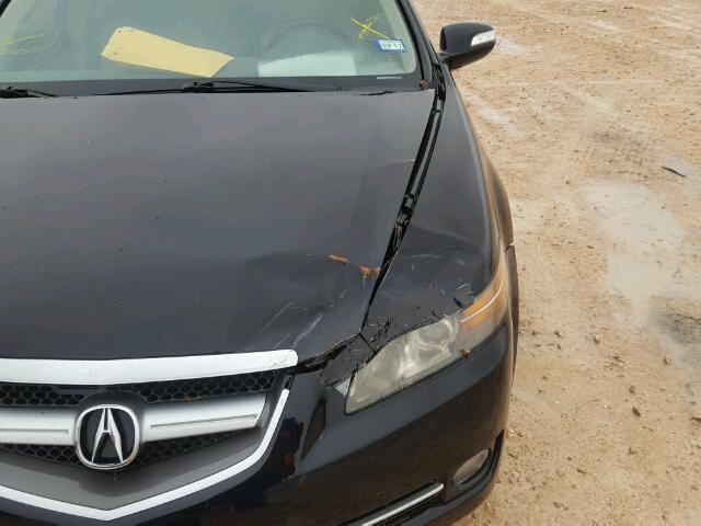 19UUA66268A049883 - 2008 ACURA TL BLACK photo 9