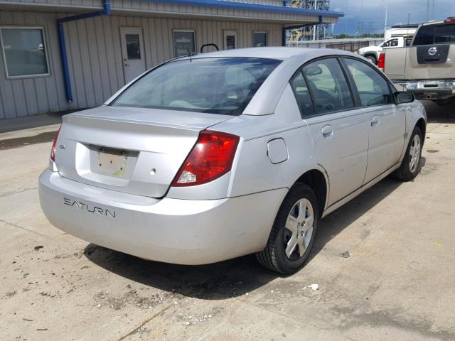 1G8AJ55F26Z150508 - 2006 SATURN ION LEVEL SILVER photo 4